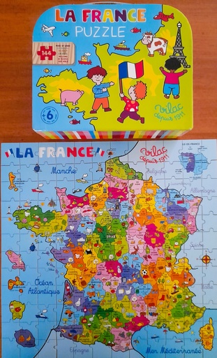 Puzzle "la France" 144p - VILAC