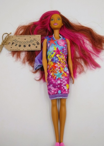 Barbie paloma cheveux colorés  - MATTEL