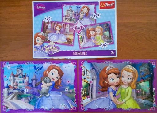 Puzzles "Princesse Sofia" 2x100p - TREFL