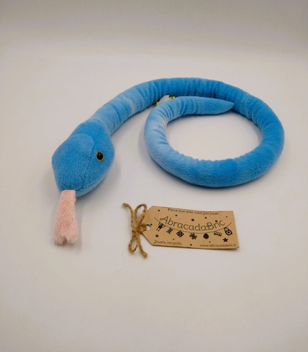 Serpent bleu 70cm  - ARK TOYS