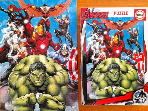 Puzzle Avengers 200p - EDUCA