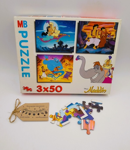 Puzzle Aladdin 3x50p - MB