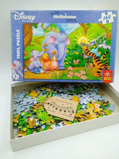 Puzzle "Winnie l'ourson et l'éléphant bleu" 160p - TREFL