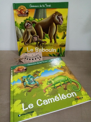 "Le caméléon" & "Le babouin" - ALTAYA