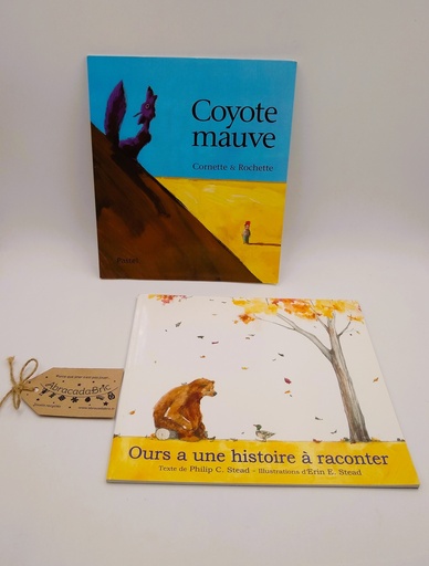 "Coyote mauve" & "Ours a une histoire à raconter" 