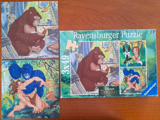 Puzzle Tarzan 2x49p - RAVENSBURGER