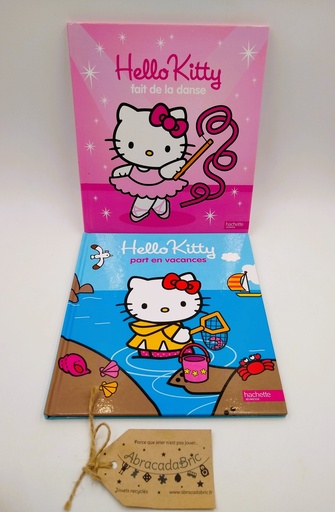 "Hello Kitty fait de la danse" & "Hello Kitty part en vacances" - HACHETTE