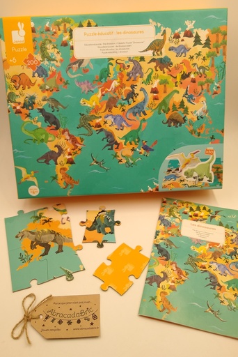 Puzzle éducatif "les dinosaures" 200p - JANOD 