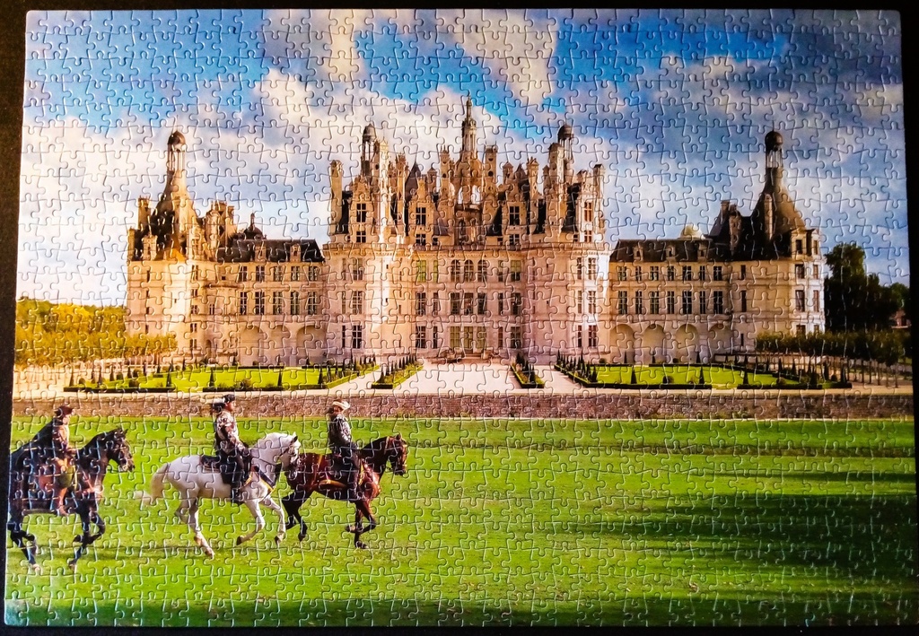 Puzzle "Château de Chambord" 1000p 