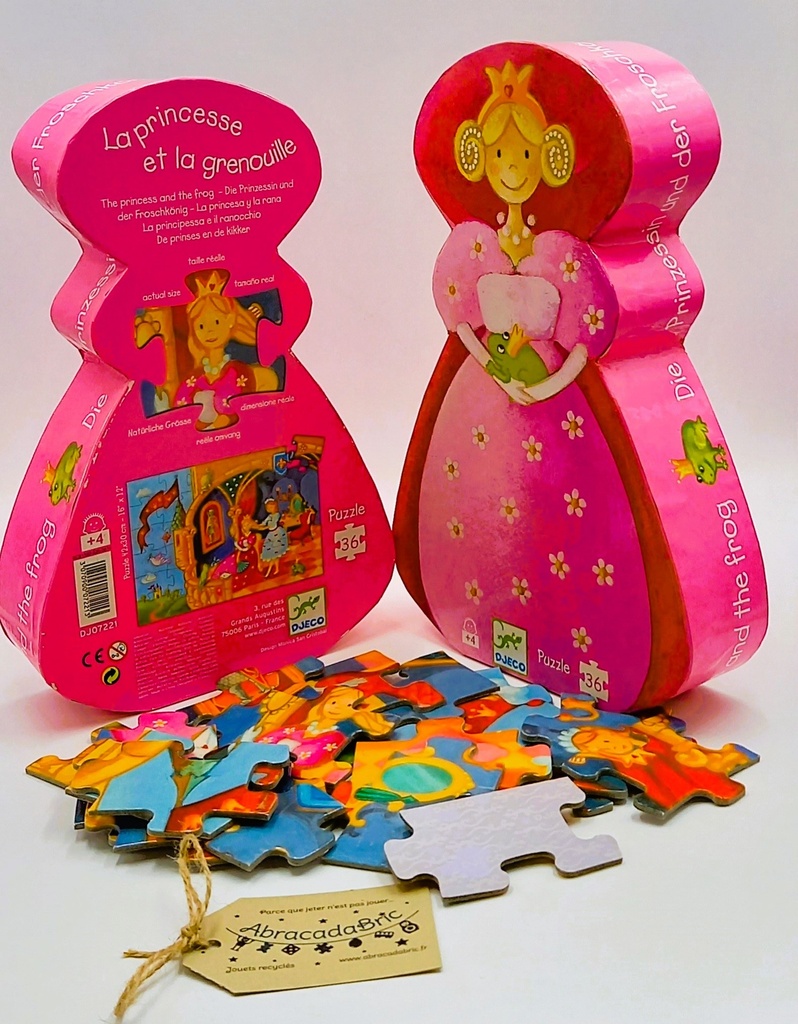 Puzzle "La princesse et la genouille36p - DJECO