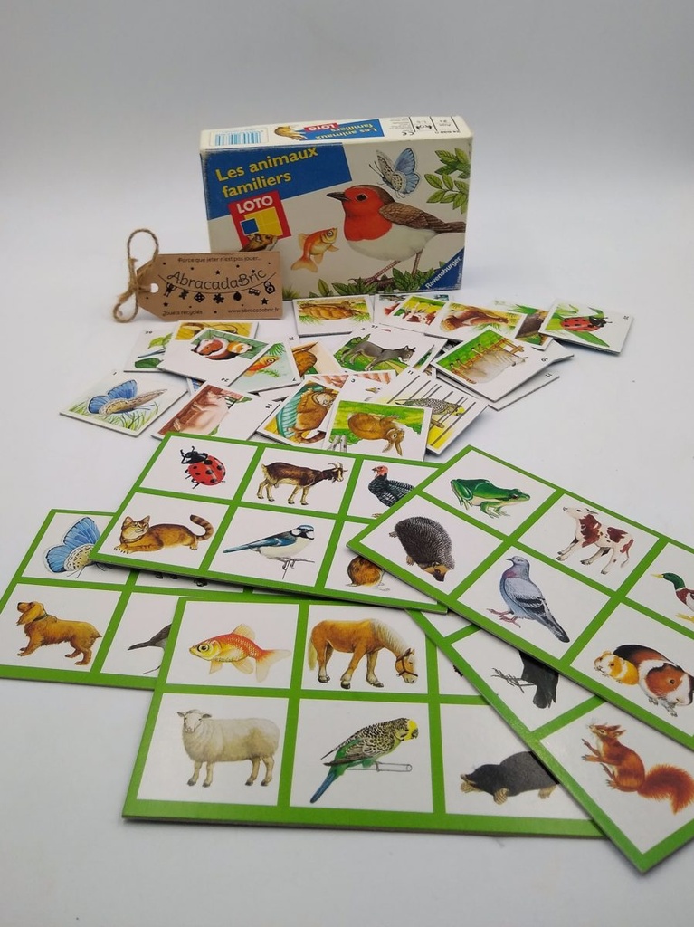 Loto, les animaux familiers  - RAVENSBURGER