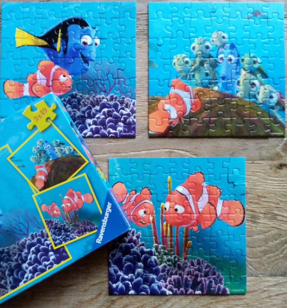 Puzzle Némo 3x49p - RAVENSBURGER