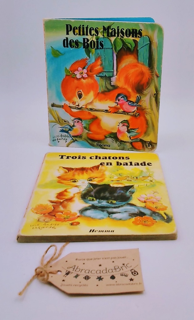 "Petites maisons des bois" & "Trois chatons en balade" 1984 - HEMMA