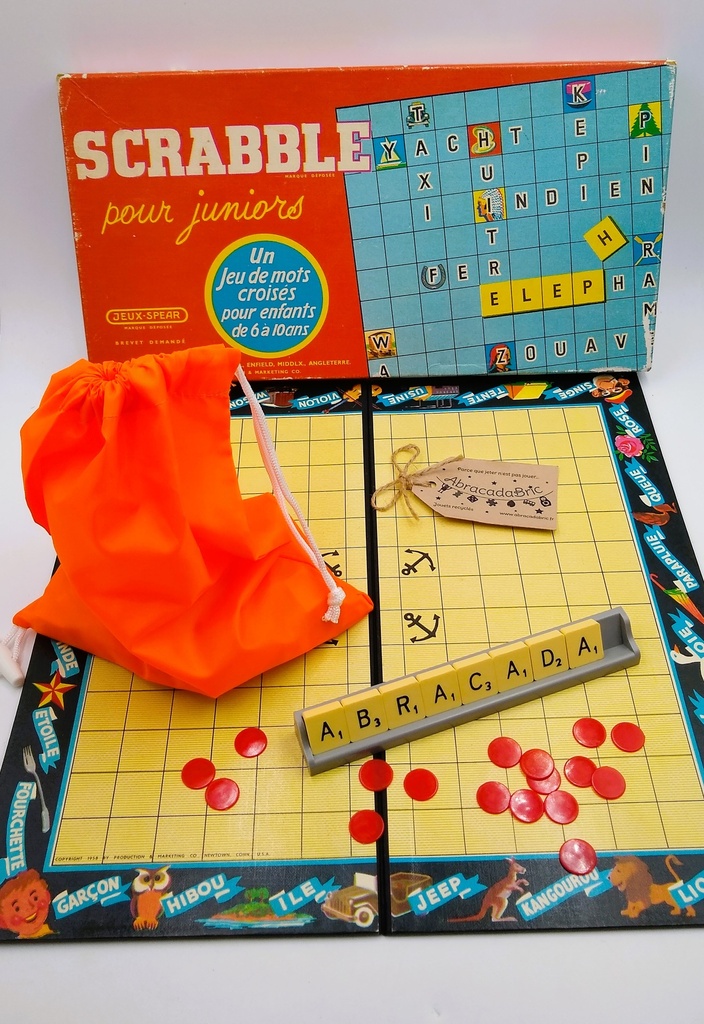 Scrabble pour juniors vintage 1958 - SPEAR