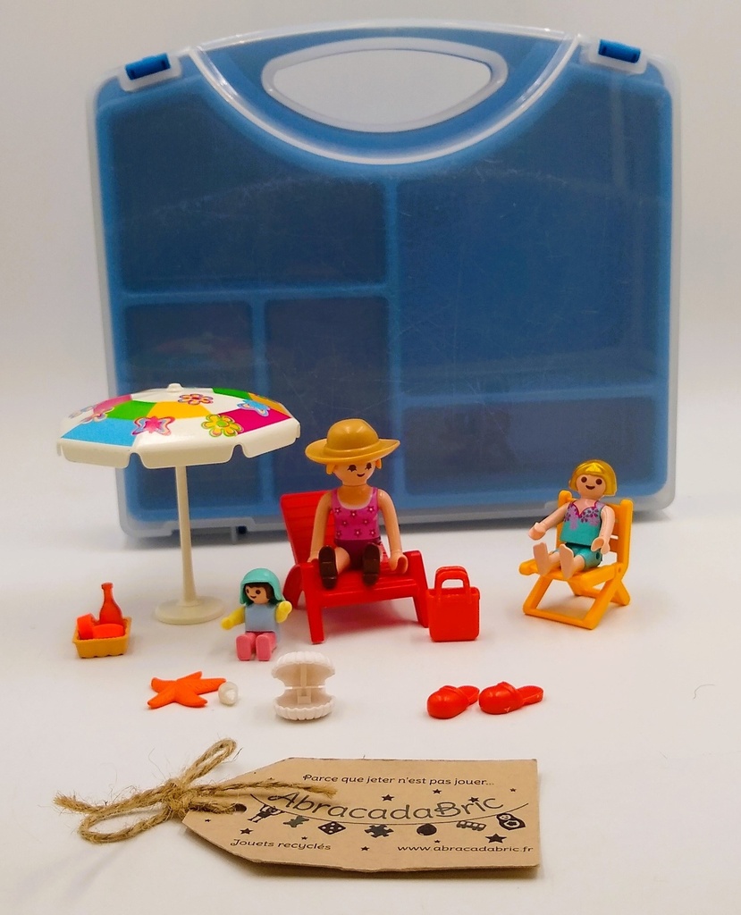 Valisette journée à la plage - PLAYMOBiL 