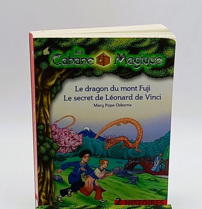 La cabane magique "le dragon du mont Fuji" et "le secret de Léonard de Vinci" - FRANCE LOiSiRS