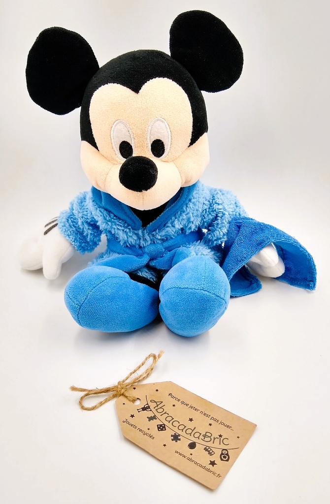 Mickey en peignoir 28cm - NiCOTOY