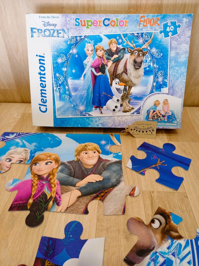 Puzzle géant "Reine des Neiges" - CLEMENTONi 