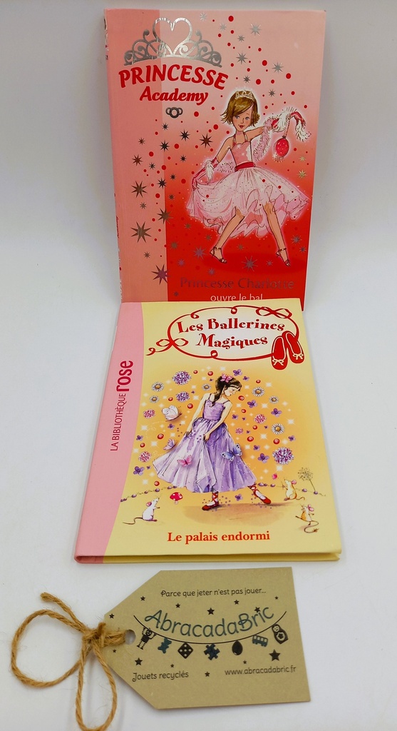 Princesse Academy "Princesse Charlotte ouvre le bal" & Les ballerines magiques "Le palais endormi" - BiBLiOTHEQUE ROSE