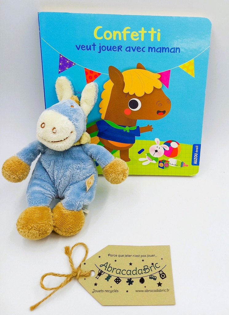 Confetti veut jouer avec maman & sa peluche - AUZOU