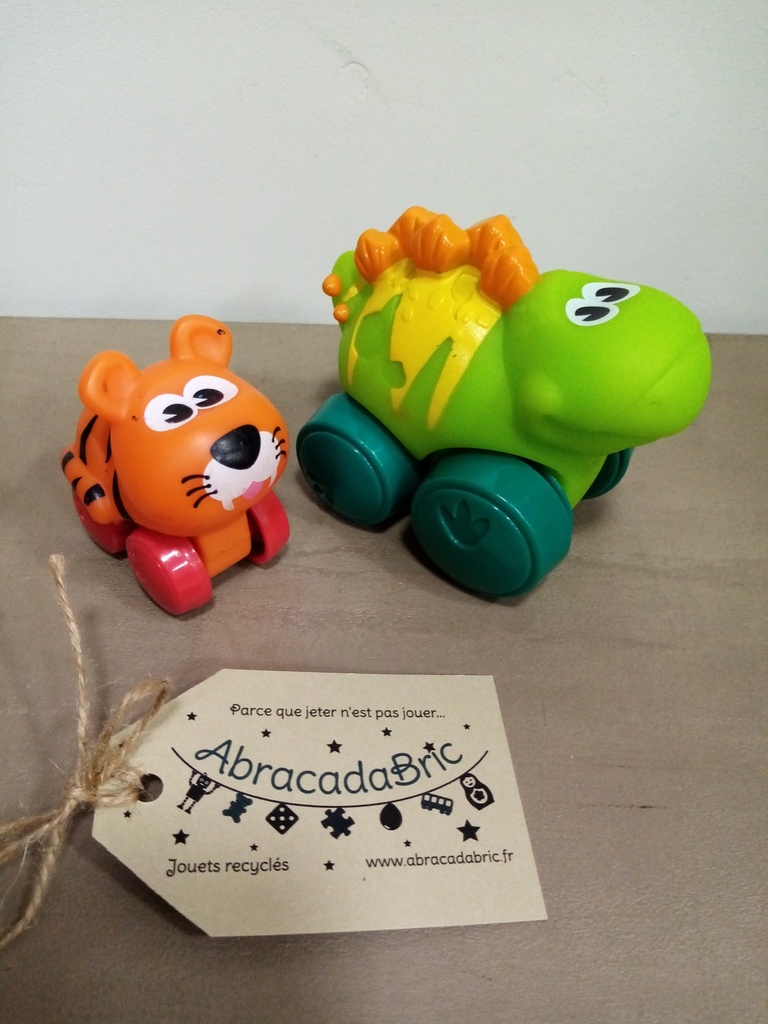 Voitures animaux x2 - PLAYSKOOL