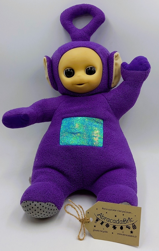 Peluche télétubbies Tinkywinky 30cm 