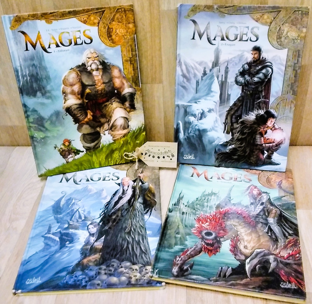 Mages "Tomes 1,2,3 & 4" - EDiTiONS SOLEiL