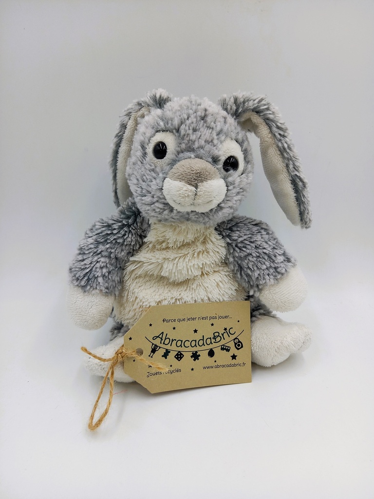 Mon petit lapin gris 21 cm