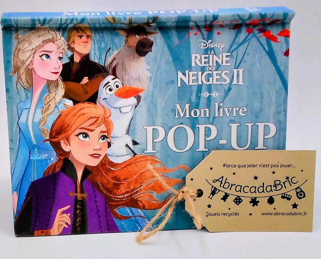 Mon livre Pop-up "La Reine des Neiges 2" - HEMMA