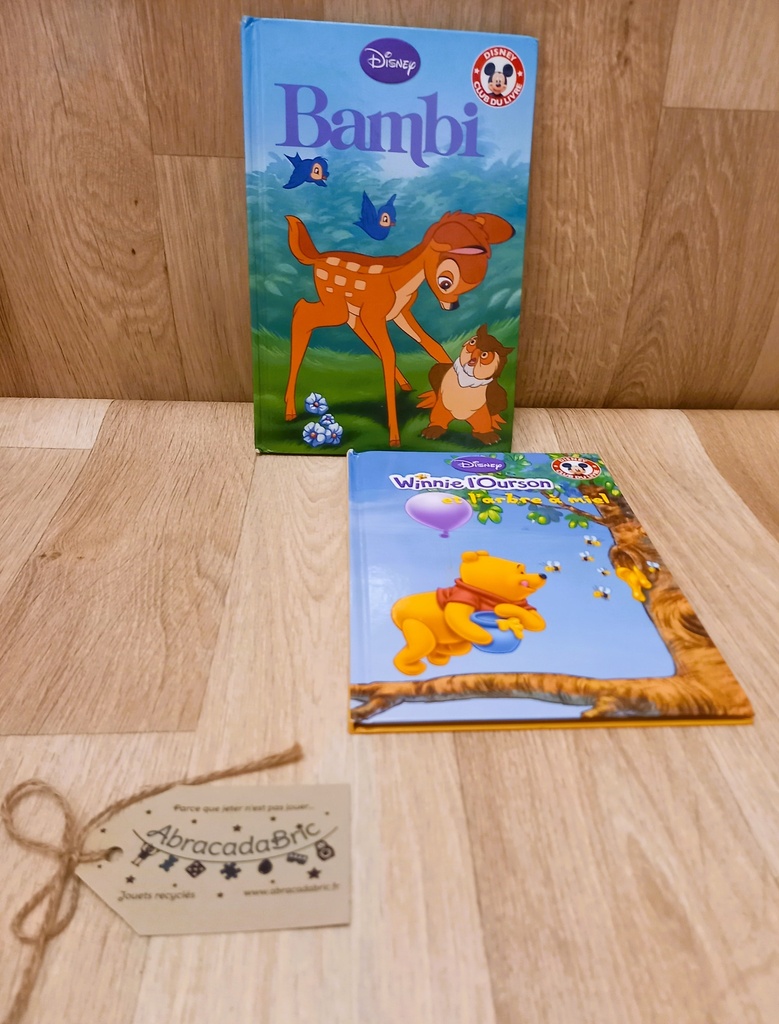 "Bambi" et "Winnie l'Ourson et l'arbre à miel" - HACHETTE 