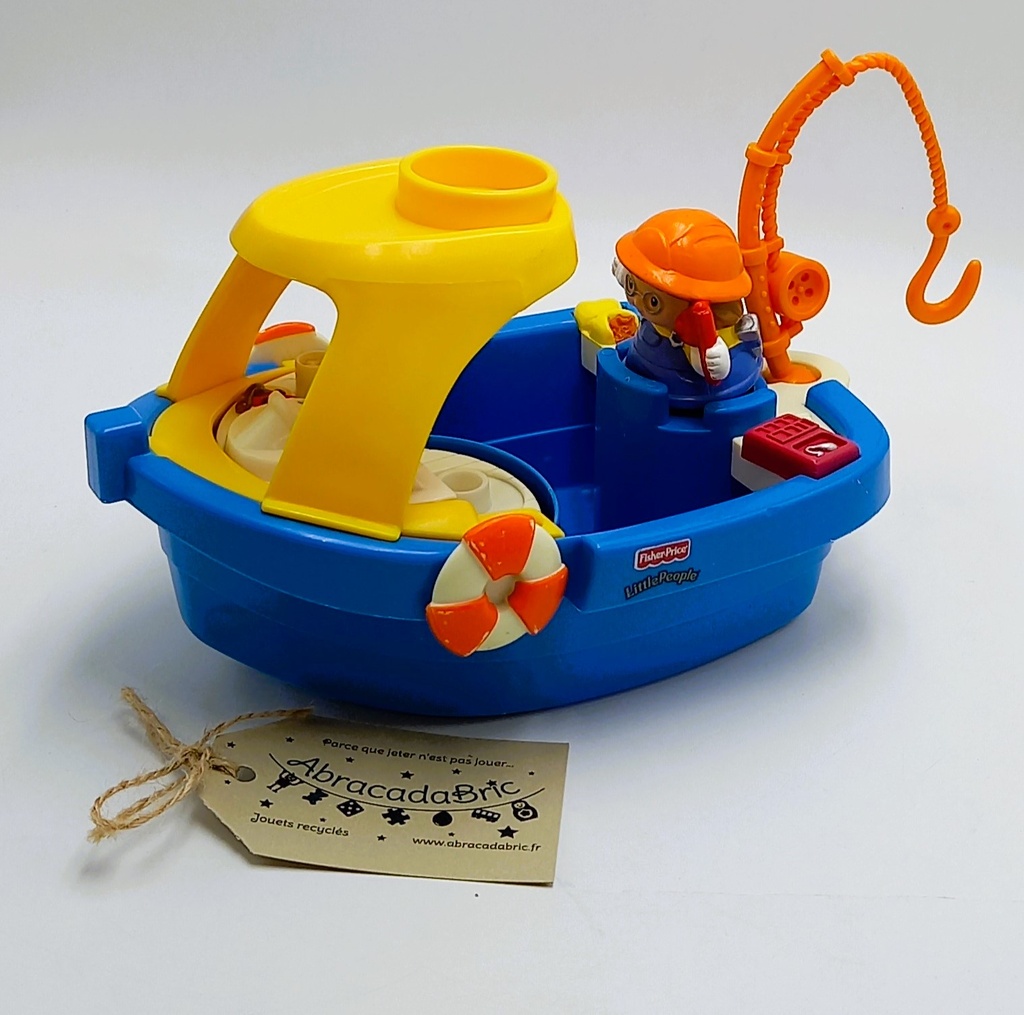 Bateau pêche Little people - FiSHER PRiCE