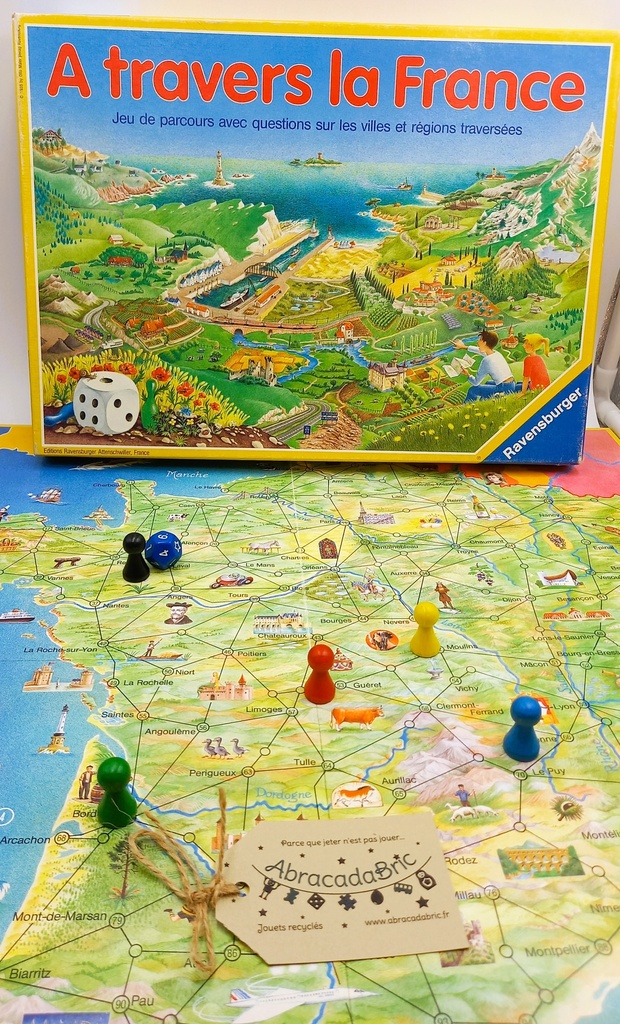 A travers la France 1988 - RAVENSBURGER 