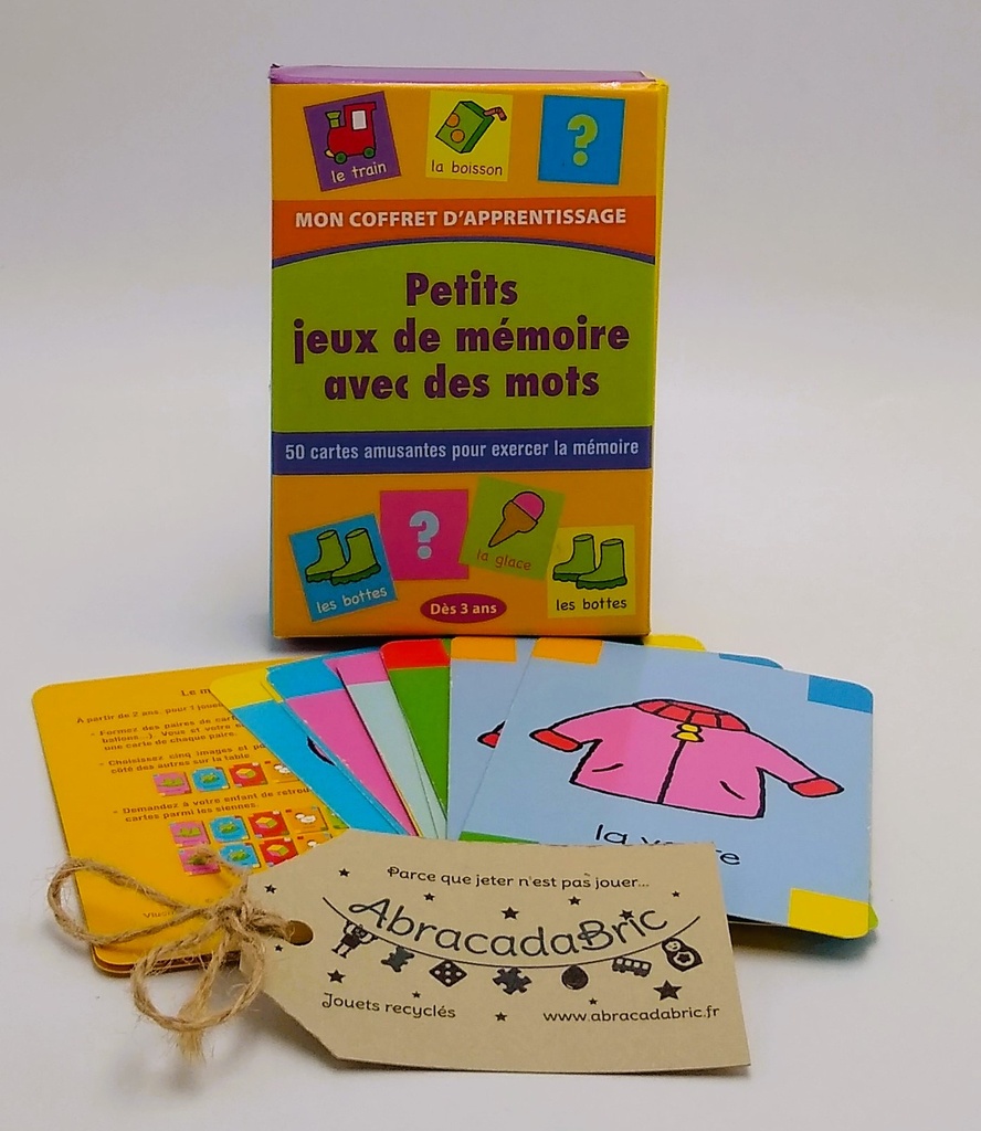 Petits jeux de mémoire avec des mots