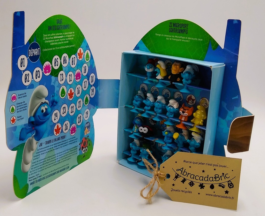 Les Schtroumpfs coffret micro popz - PEYO