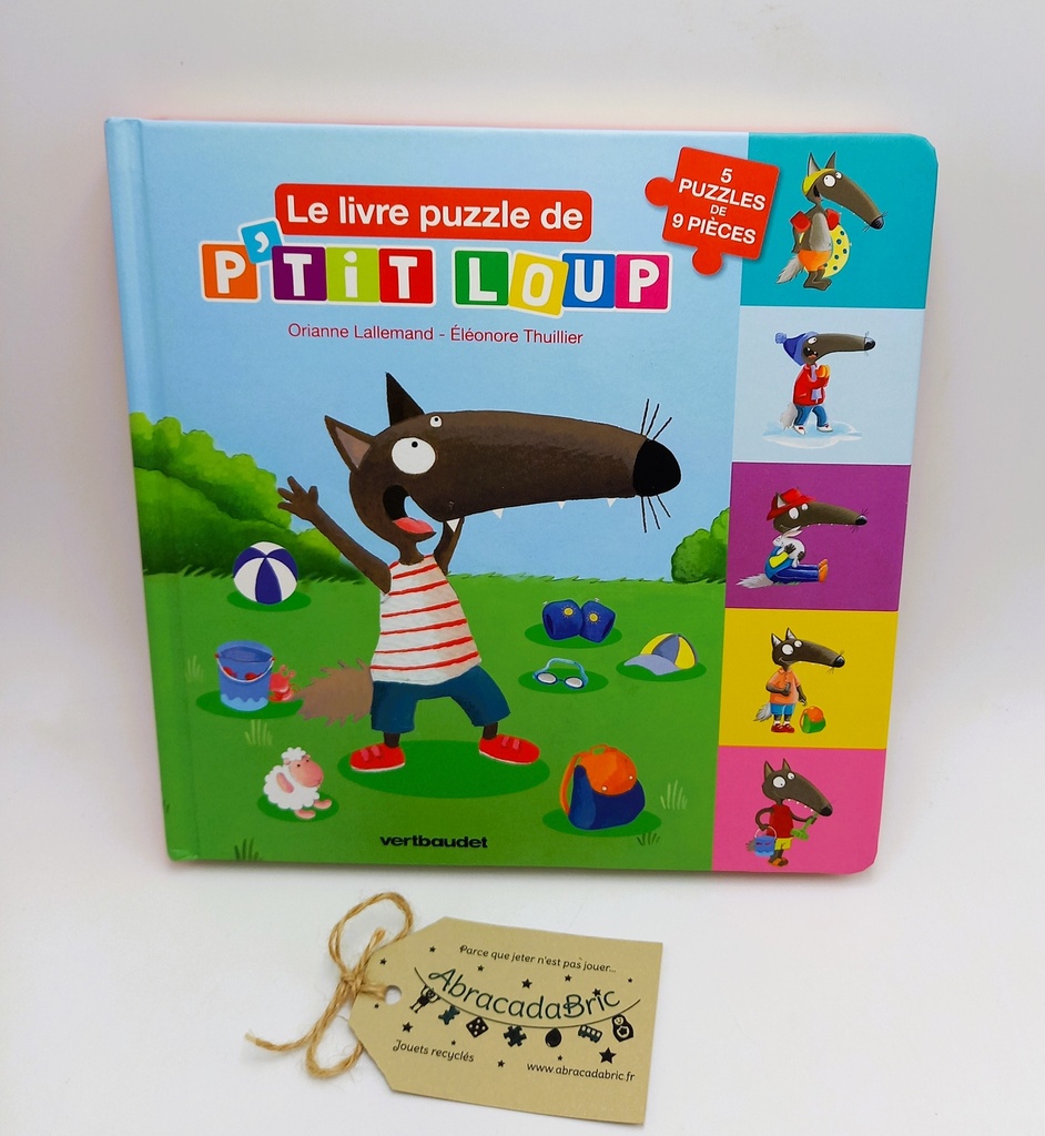 Le livre puzzle de P'TiT LOUP- AUZOU 