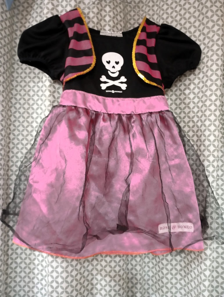 Princesse pirate rose 3-4 ans - ROSE ROMEO