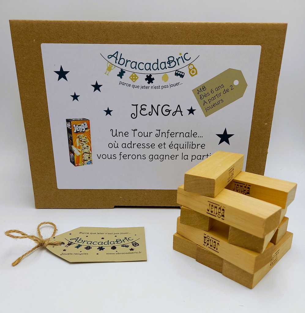 Jenga la tour infernale - MB JEUX