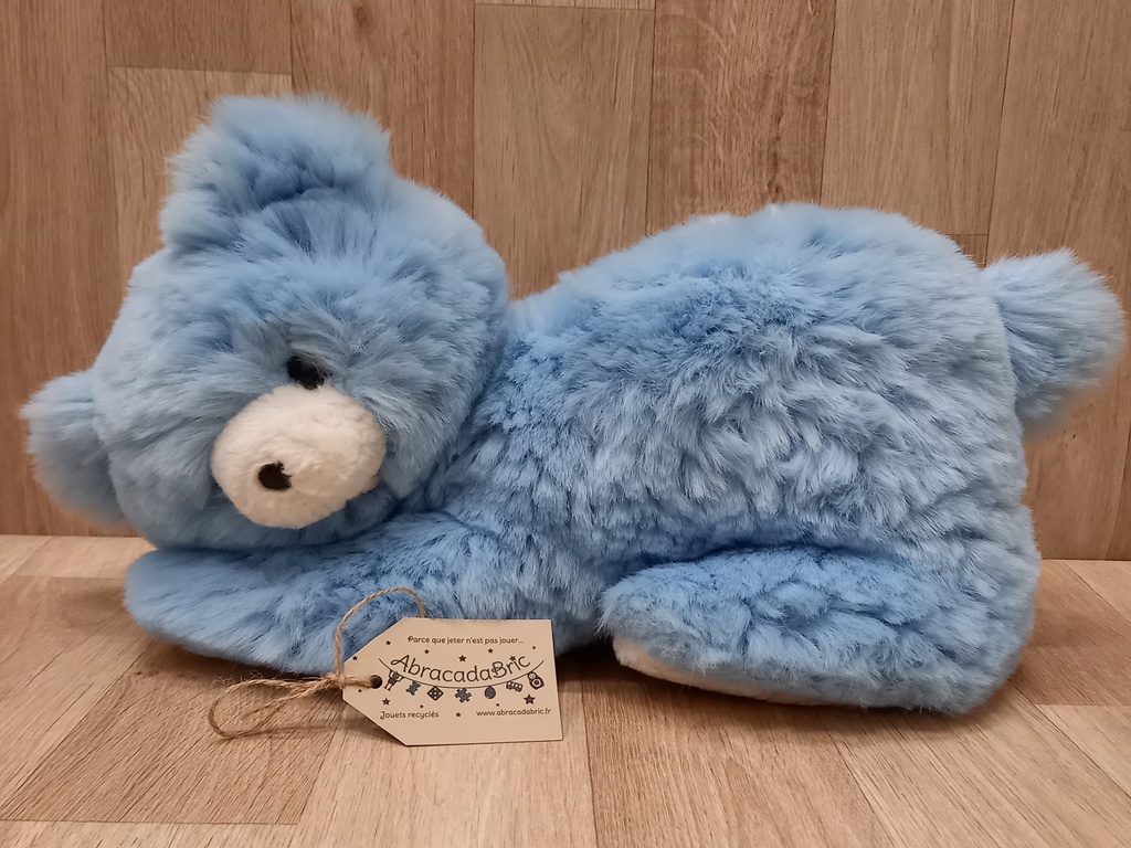 Mon range pyjama nounours bleu 40cm