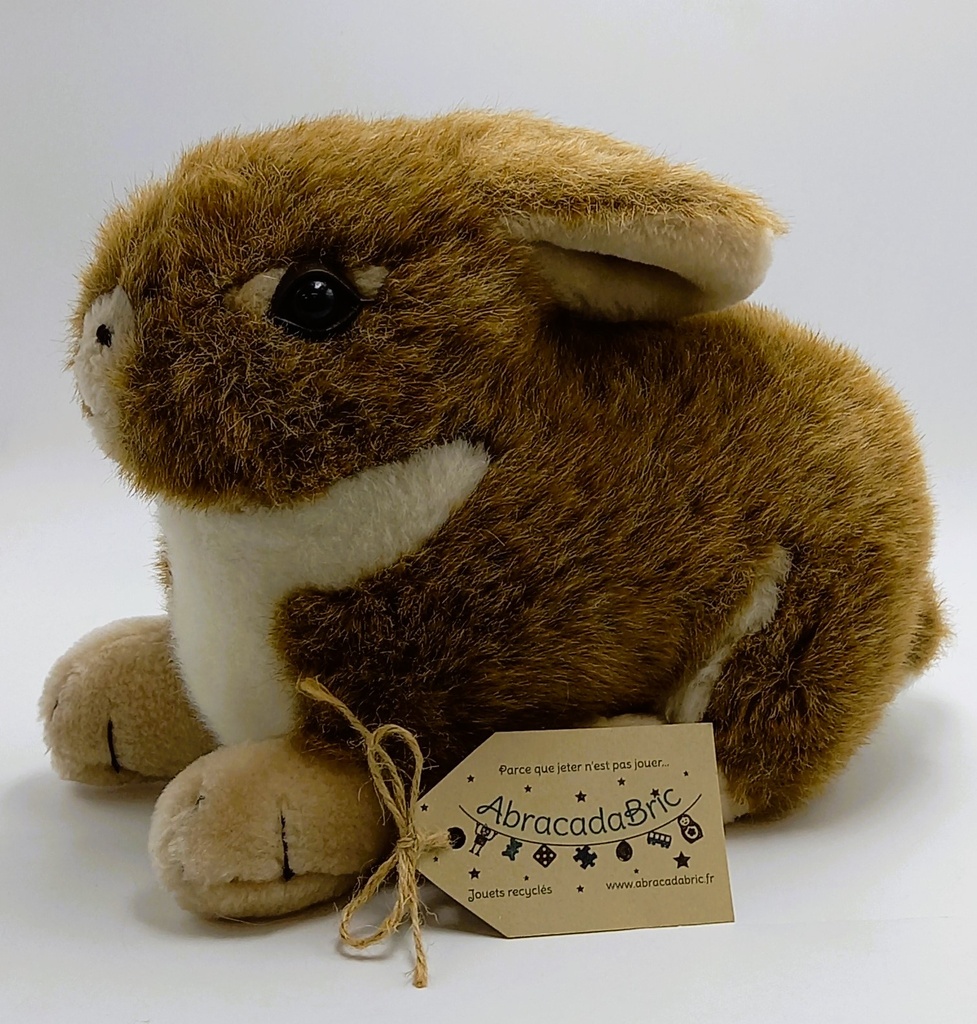 Lapin marron 25cm