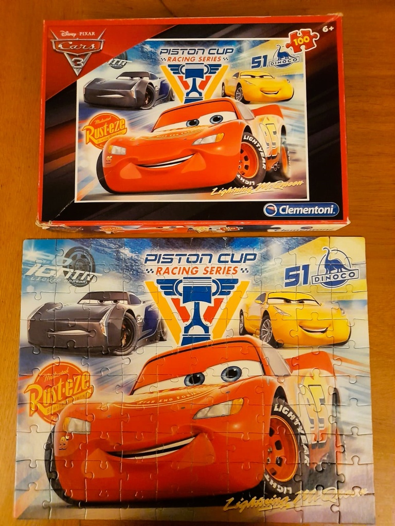 Puzzle Cars 100p - CLEMENTONi