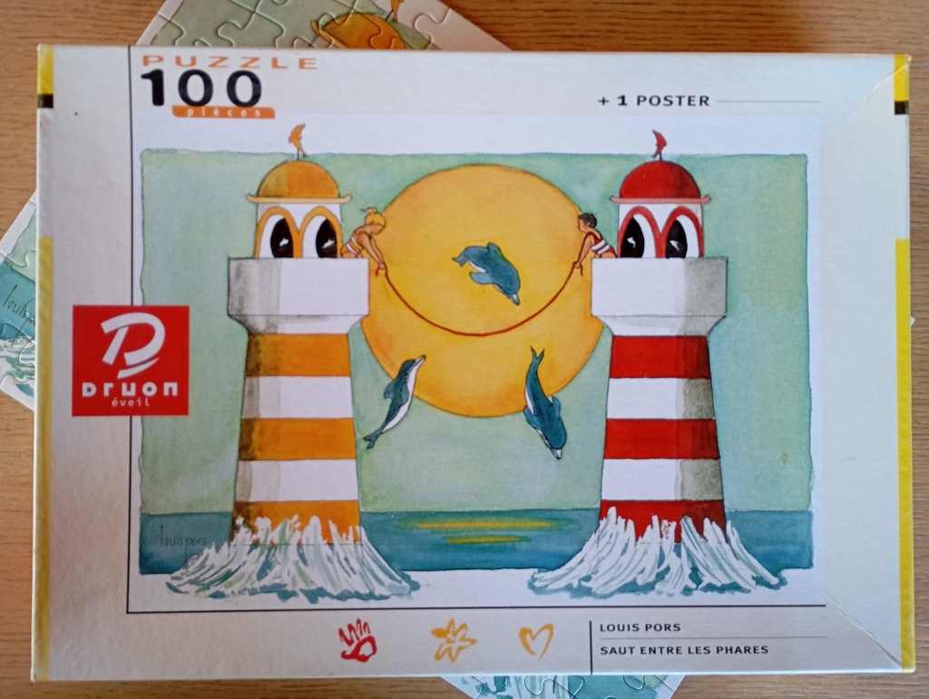 Puzzle le phare 100p - DRUON