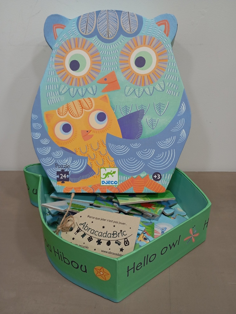 Puzzle coucou hibou 24p - DJECO