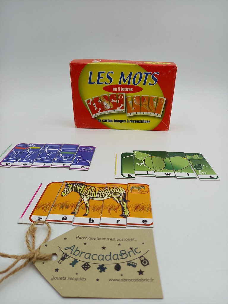 Loto "Les mots en 5 lettres" - GiFi