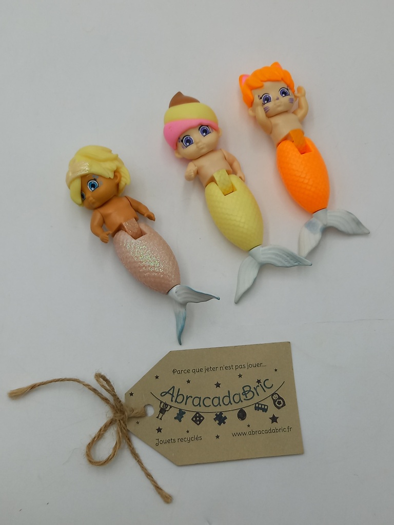 Figurines MerBabies x3 - BABY SECRETS