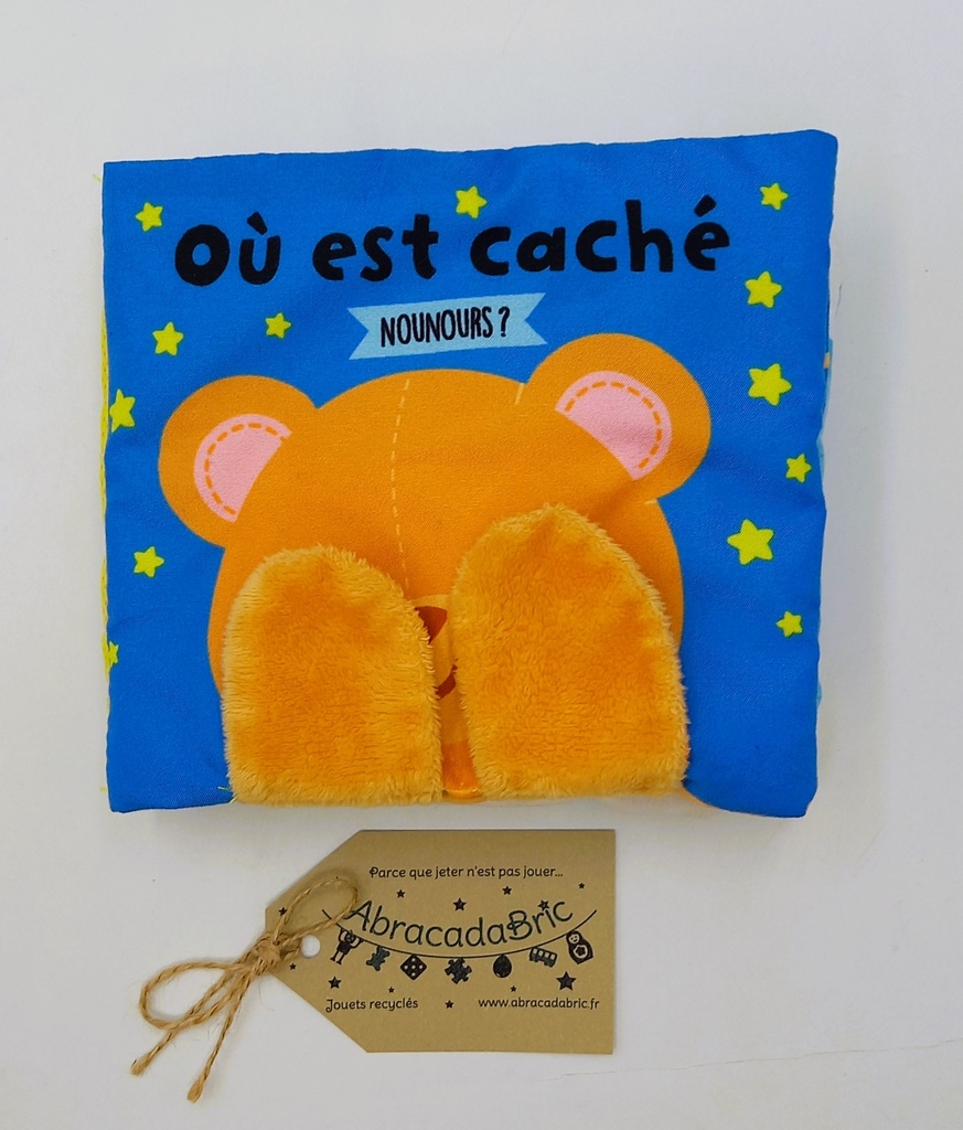 Livre "Où est caché Nounours?" 