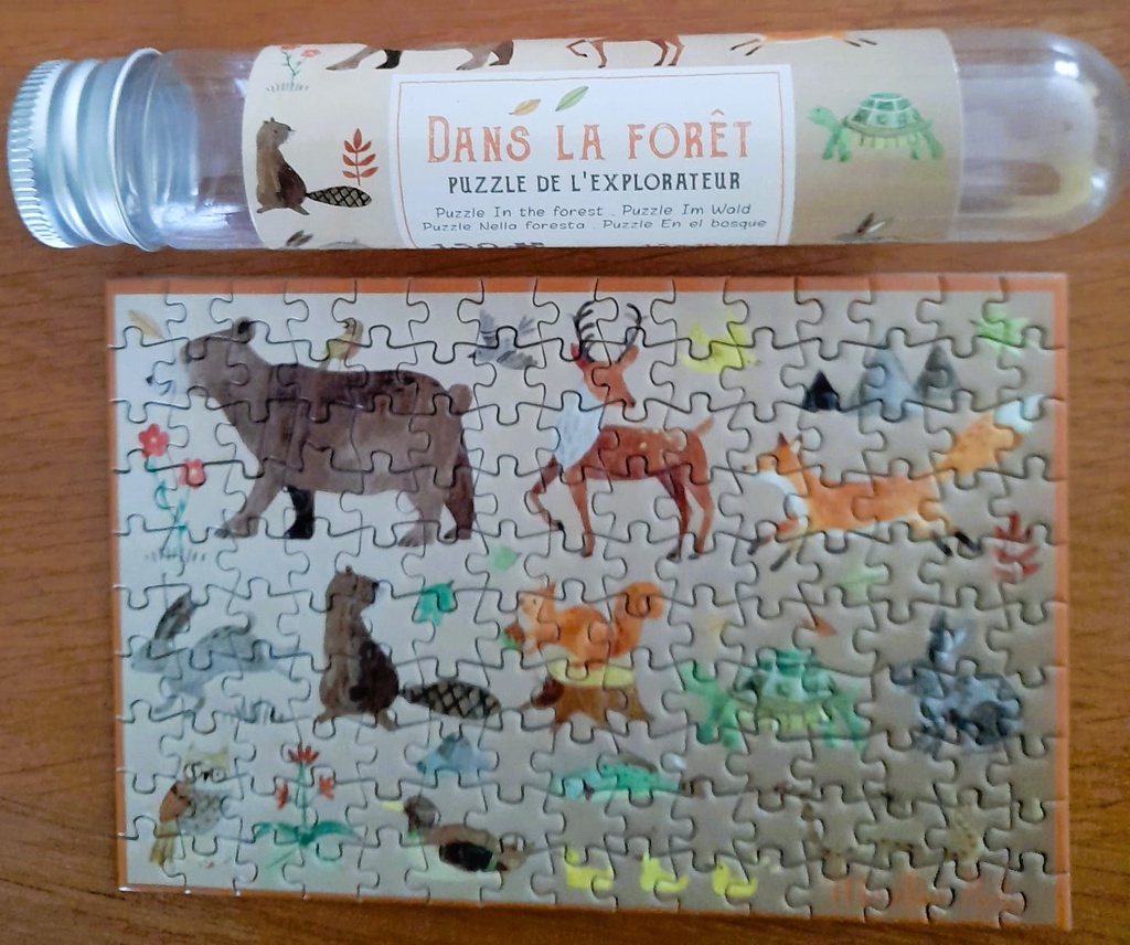 Mini puzzle "Dans la forêt" 150p - MOULiN ROTY  