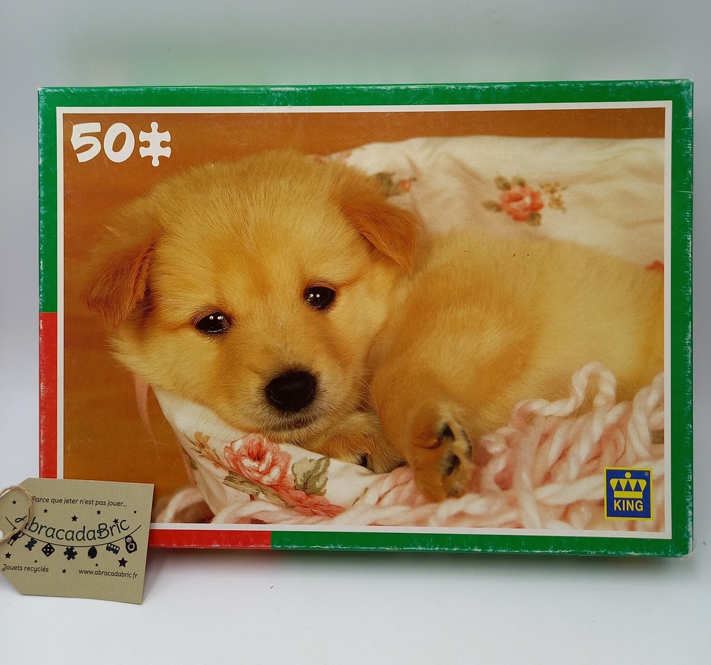 Puzzle "petit chiot" 50p - KiNG 