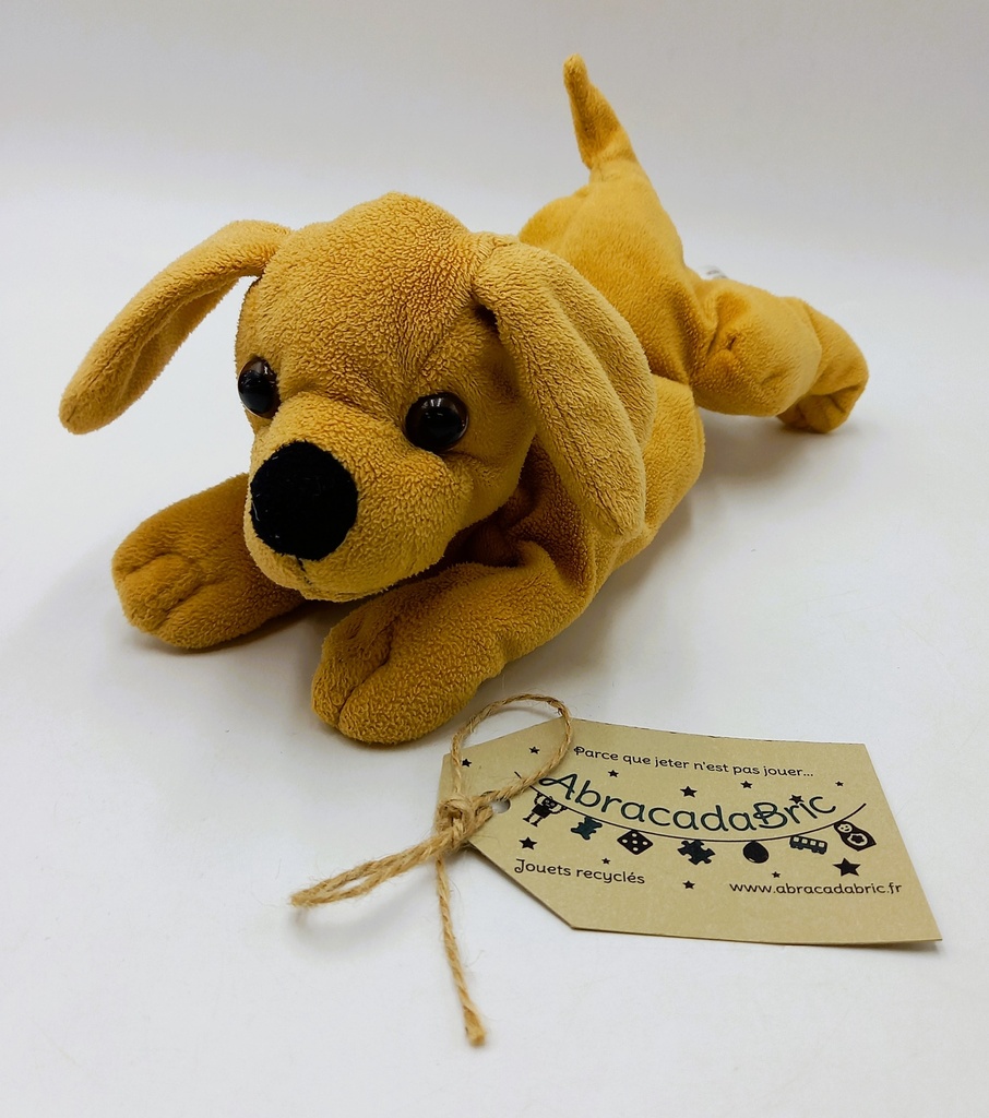 Chien beige 18cm - NiCOTOY 