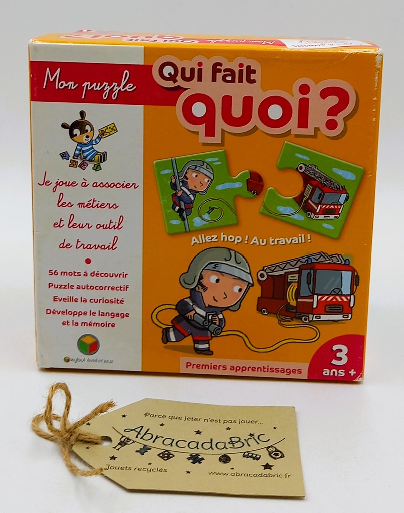 Mon puzzle "Qui fait quoi ?" - OXYBUL 