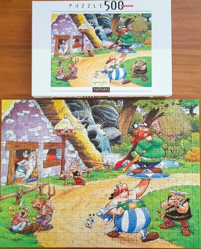 Puzzle Astérix et Obélix 500p - NATHAN